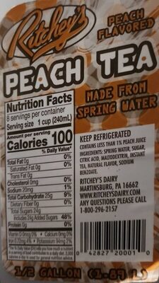 Peach Tea, Peach