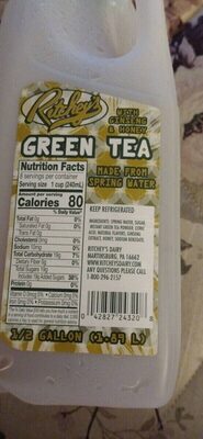 Ritchey's, Green Tea With Ginseng & Honey