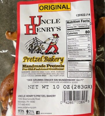Original Handmade Pretzels, Original