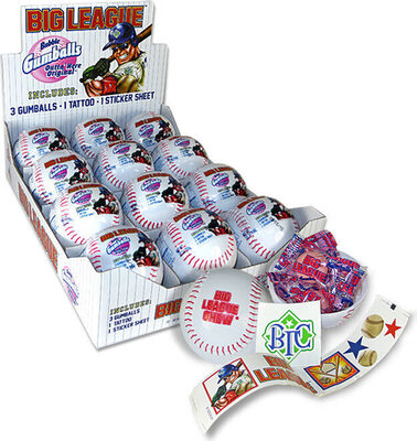Outta Here Original Flavored Bubble Gumballs, Outta Here Original