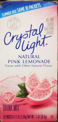 Pink Lemonade Drink Mix, Lemonade