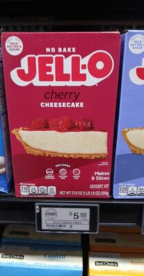 Cherry Cheesecake No Bake Dessert Kit, Cherry Cheesecake