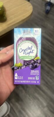 Grape With Caffeine Drink Mix, Grape