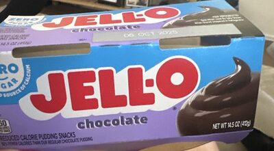 Chocolate Reduced Calorie Pudding Snacks, Chocolate