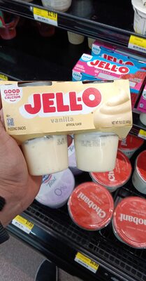Vanilla Pudding Snacks, Vanilla