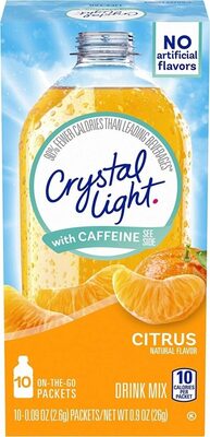 Citrus Drink Mix With Caffeine, Citrus