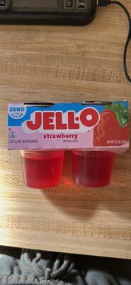 Strawberry Flavor Low Calorie Gelatin Snacks, Strawberry