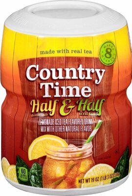 Lemonade Iced Tea Flavored Half & Half Drink Mix, Lemonade Iced Tea