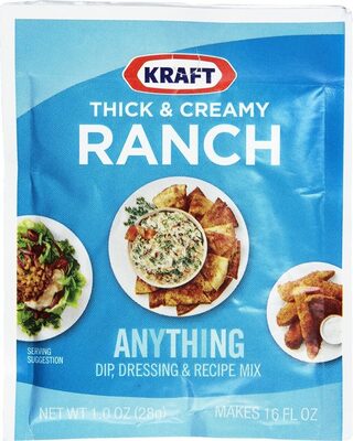 Thick & Creamy Ranch Dip, Dressing & Recipe Mix