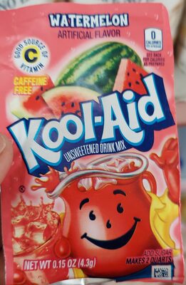 Watermelon Unsweetened Drink Mix, Watermelon