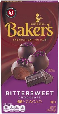 Bittersweet Chocolate Premium Baking Bar