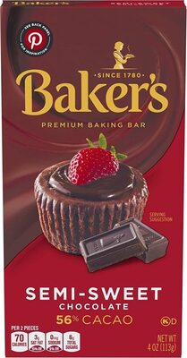 Semi-Sweet Chocolate Premium Baking Bar, Chocolate