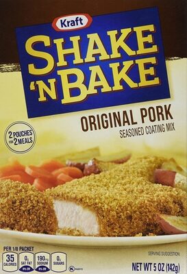 Original Pork Seasoned Coating Mix, Original Pork