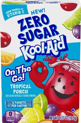 Tropical Punch Zero Sugar Flavored Drink Mix, Tropical Punch