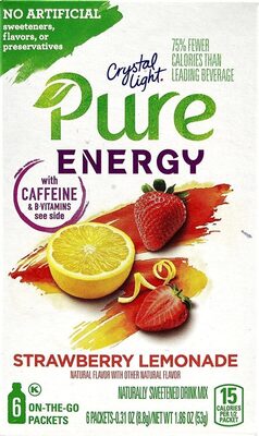 Strawberry Lemonade Naturally Sweetened Drink Mix, Strawberry Lemonade
