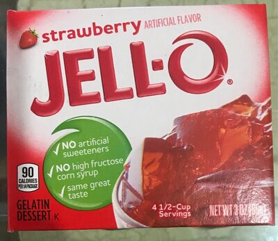 Gelatin Dessert, Strawberry