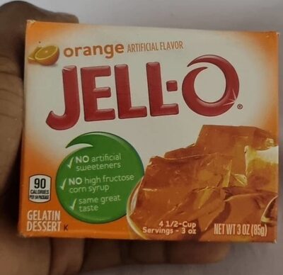 Gelatin Dessert, Orange