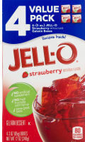 Strawberry Gelatin Dessert, Strawberry
