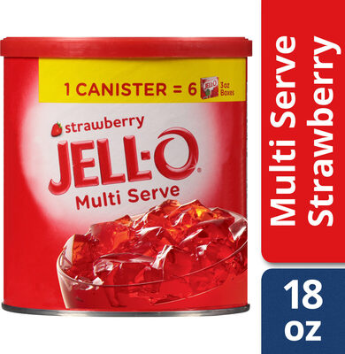Strawberry Gelatin Dessert, Strawberry