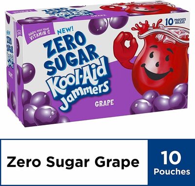 Jammers Zero Sugar Grape Soft Drink, Grape