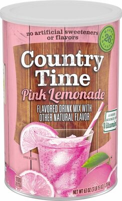Pink Lemonade Flavored Drink Mix, Pink Lemonade
