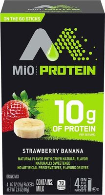 Strawberry Banana Drink Mix Packets, Strawberry Banana