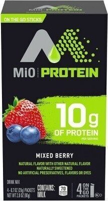 Mixed Berry Protein Drink Mix, Mixed Berry