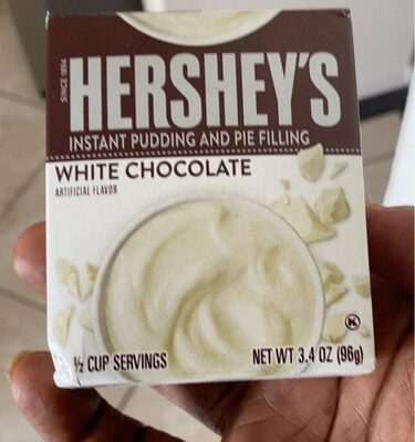 White Chocolate Instant Pudding And Pie Filling, White Chocolate