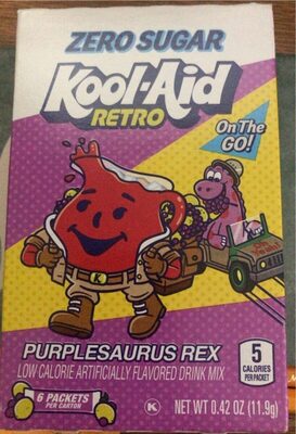 Zero Sugar Purplesaurus Rex Low Calorie Artificially Flavored Drink Mix, Purplesaurus Rex