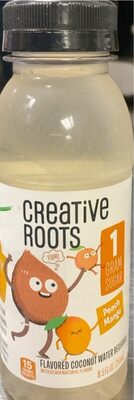 Peach Mango Coconut Water Beverage, Peach; Mango