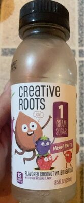 Mixed Berry Flavored Coconut Water Beverage, Mixed Berry