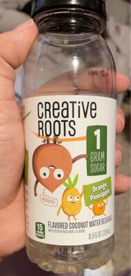 Orange Pineapple Flavored Coconut Water Beverage, Orange; Pineapple
