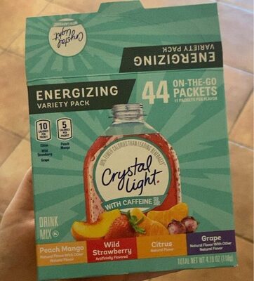 Energizing With Caffeine Drink Mix