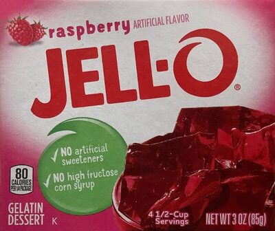 Raspberry Gelatin Dessert, Raspberry