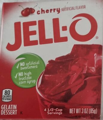 Cherry Gelatin Dessert, Cherry