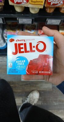 Cherry Sugar Free Low Calorie Gelatin Dessert, Cherry