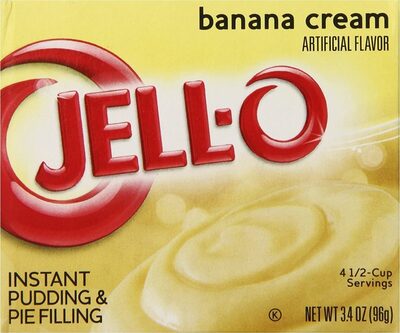 Banana Cream Instant Pudding & Pie Filling, Banana Cream