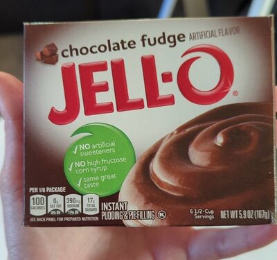 Chocolate Fudge Instant Pudding & Pie Filling, Chocolate Fudge