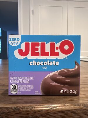 Chocolate Sugar Free Fat Free Reduced Calorie Instant Pudding & Pie Filling, Chocolate