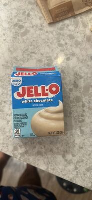 White Chocolate Instant Reduced Calorie Pudding & Pie Filling, White Chocolate