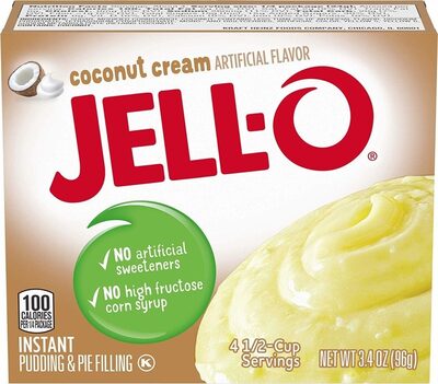 Coconut Cream Cook & Serve Pudding & Pie Filling, Coconut Cream