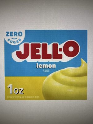 Lemon Sugar Free Fat Free Instant Reduced Calorie Pudding & Pie Filling, Lemon