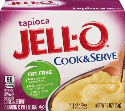 Tapioca Cook & Serve Pudding & Pie Filling, Tapioca