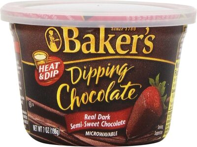Real Dark Semi-Sweet Dipping Chocolate, Real Dark Semi-Sweet