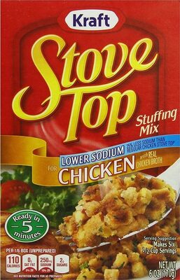 Lower Sodium For Chicken Stuffing Mix