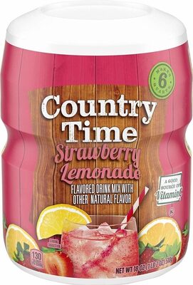 Strawberry Lemonade Flavored Drink Mix, Strawberry Lemonade