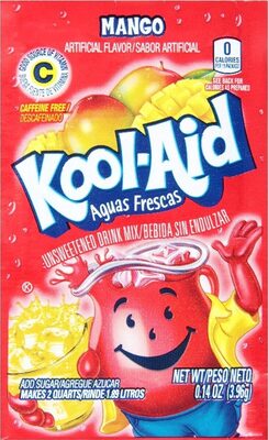 Kool-Aid, Unsweetened Drink Mix, Mango, Mango