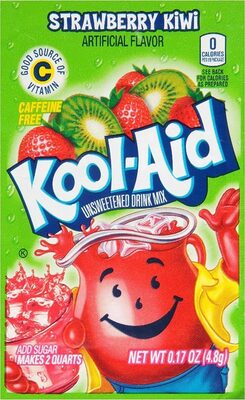 Strawberry Kiwi Unsweetened Drink Mix, Strawberry; Kiwi