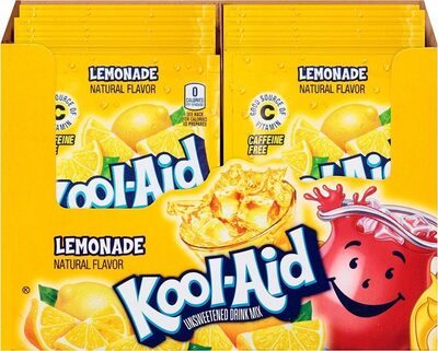Lemonade Unsweetened Drink Mix, Lemonade