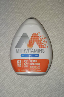 Orange Tangerine Vitamins Liquid Water Enhancer, Orange Tangerine